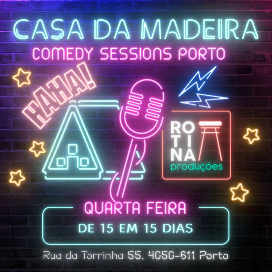 Casa da Madeira Comedy Sessions 22/01