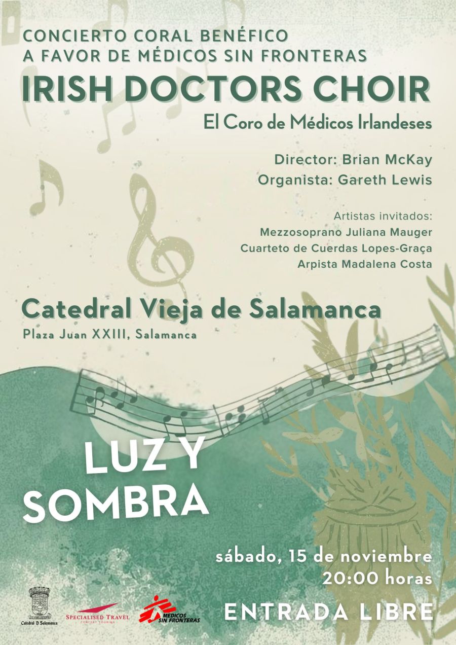 Concierto Coral Benéfico | IRISH DOCTORS CHOIR | Salamanca