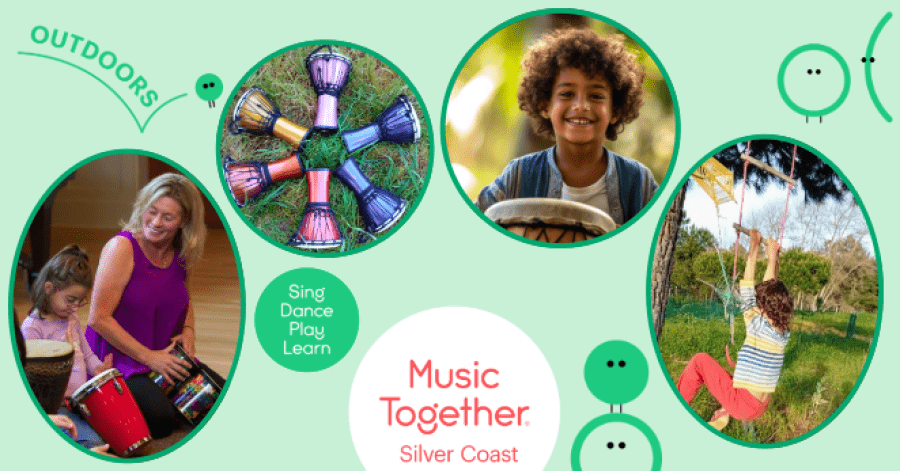 Workshop de Musica para famílias. Crianças dos 5 aos 9 anos