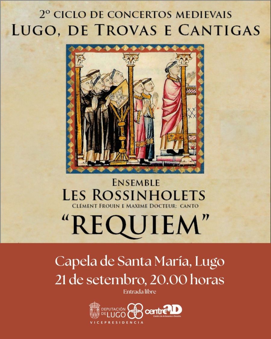 2º Ciclo de Concertos Medievais: Lugo, de Trovas e Cantigas