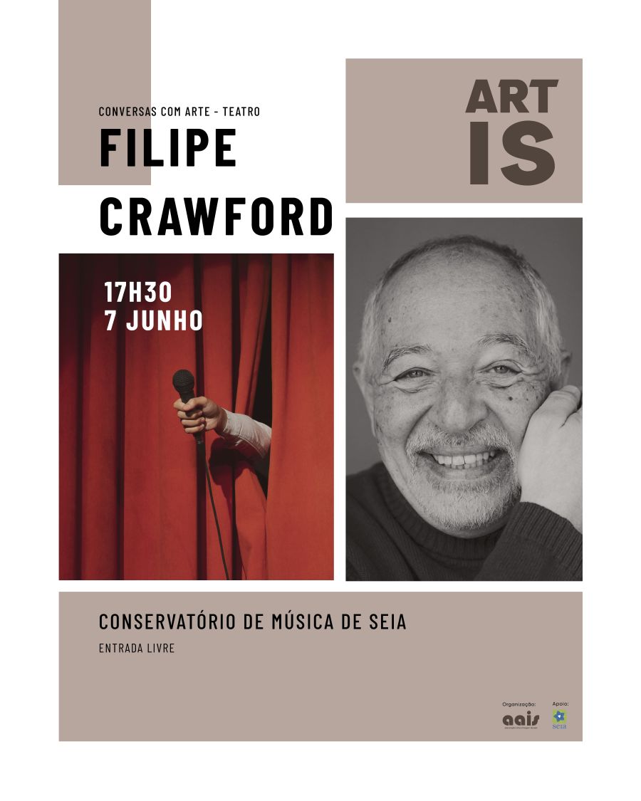Conversa com Arte / Teatro ,com FILIPE CRAWFORD