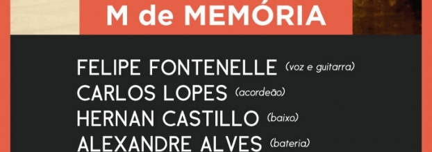 'M de MEMÓRIA' - FELIPE FONTENELLE, CARLOS LOPES, HERNAN CASTILLO & ALEXANDRE ALVES - CONCERTO NO DUETOS DA SÉ, ALFAMA, LISBOA