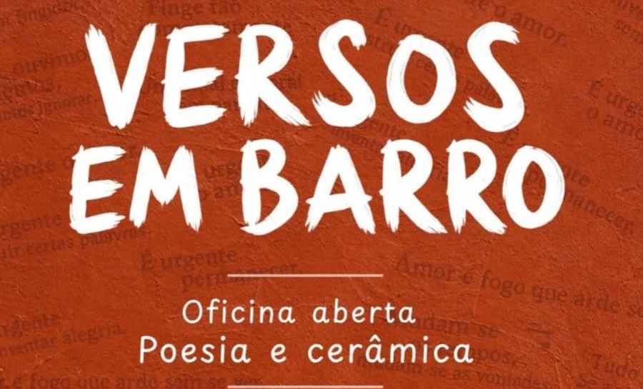 Versos em barro - workshop cerâmica 