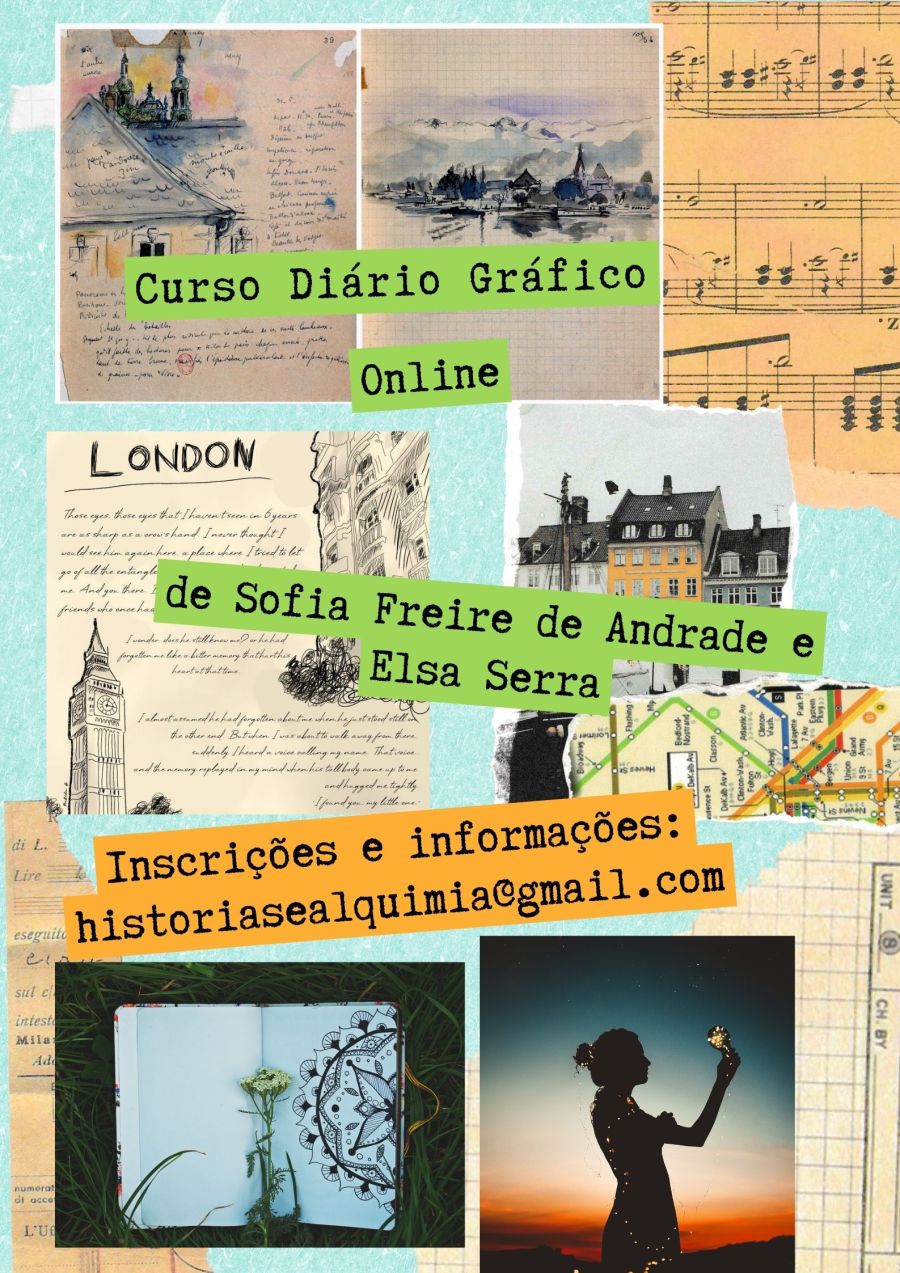 Curso online Diário Gráfico e Escrita