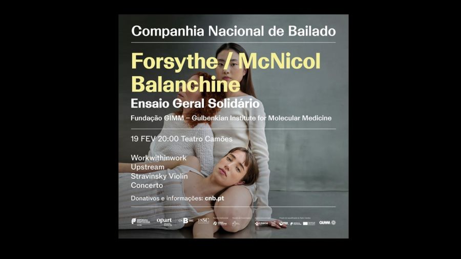 Ensaio Geral Solidário - Forsythe / McNicol / Balanchine