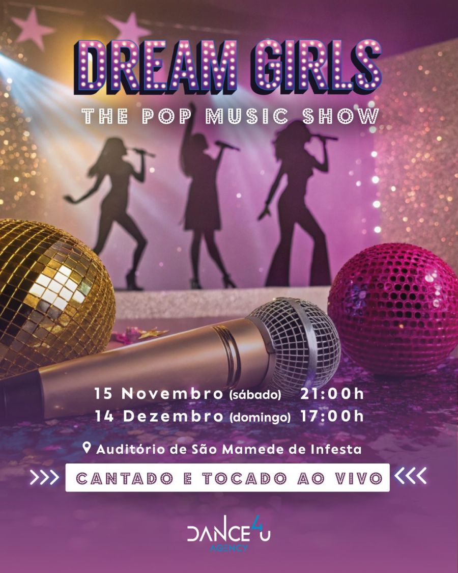 Dream Girls ao vivo- The Pop Music Show (15 de Novembro)