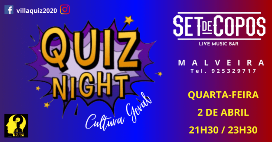 Noite de Quiz na Malveira
