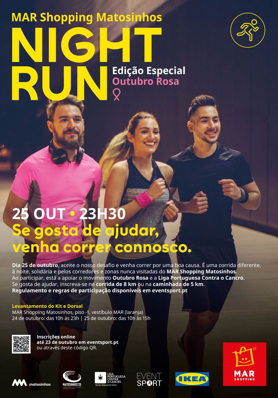 MAR Shopping Matosinhos veste-se de rosa por uma causa que é de todos