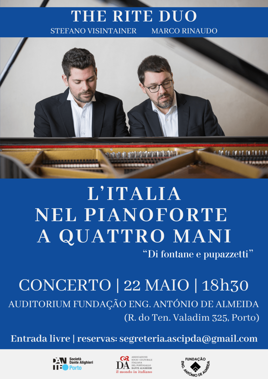 CONCERTO 'L'ITALIA NEL PIANOFORTE A 4 MANI, Di fontane e pupazzetti'