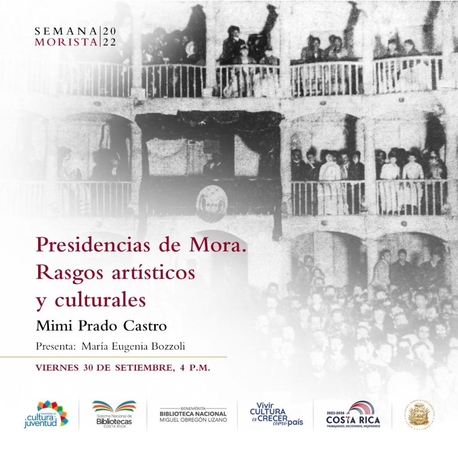 Conferencia “Presidencias de Mora. Rasgos artísticos y culturales” de la Semana Morista 2022