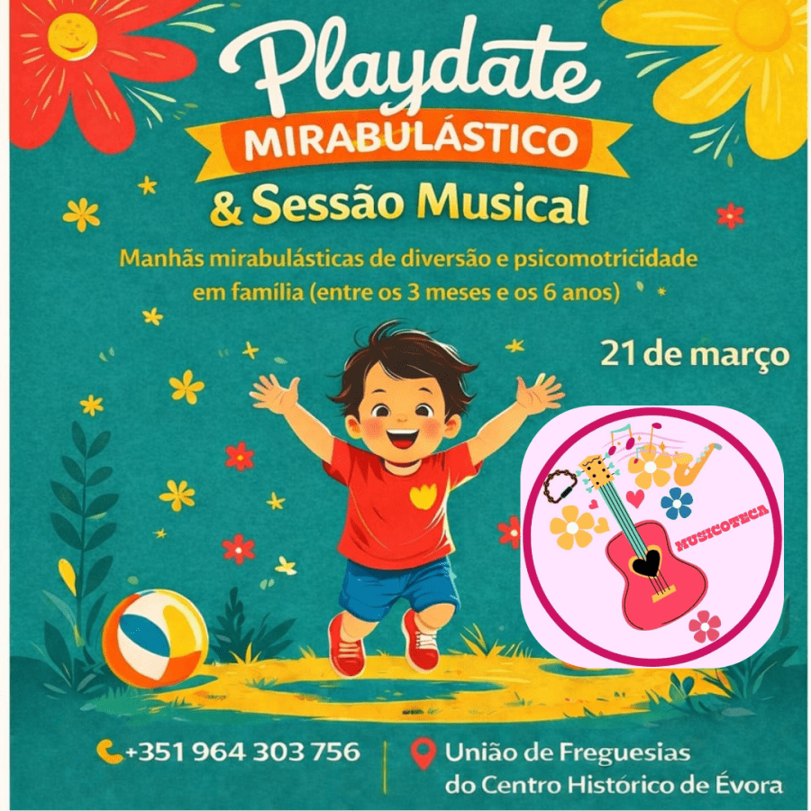 Playdate Psicomotor Mirabulástico & Sessão Musical