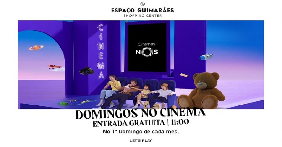 ESPAÇO GUIMARÃES PROMOVE DOMINGOS EM FAMÍLIA NO CINEMA