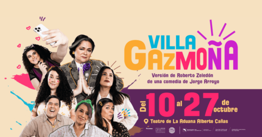 Villa Gazmoña. Comedia