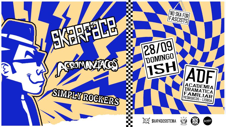 SKARFACE + ACROMANÍACOS +SIMPLY ROCKERS 