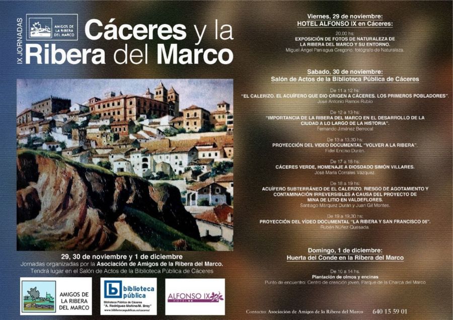 Cáceres y la Ribera del Marco