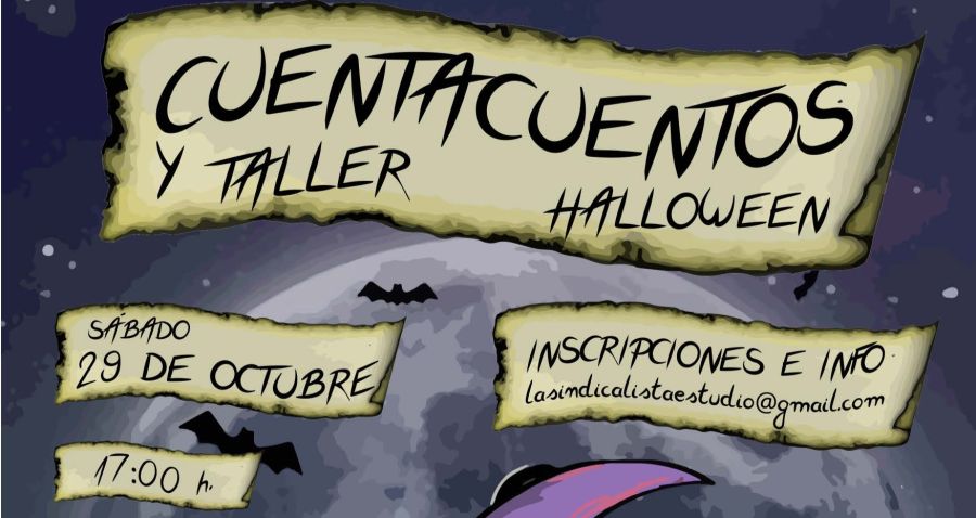 Cuentacuentos y Taller Creativo Halloween