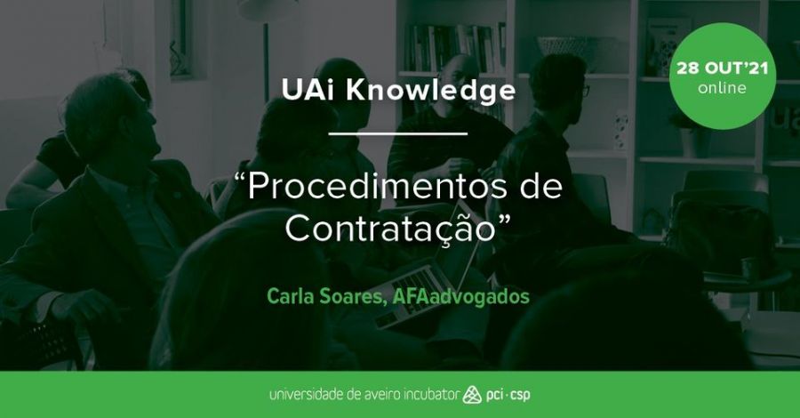'Procedimentos de Contratação' com Carla Soares, AFAdvogados