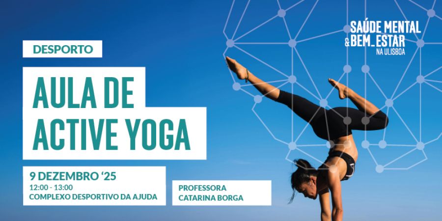Aula de Active Yoga - Roadshow Saúde Mental e Bem-Estar