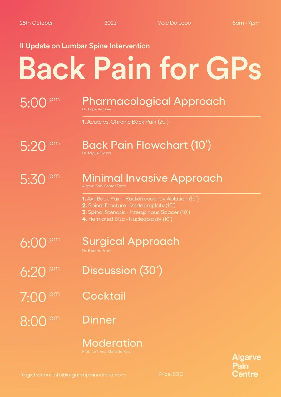 Back Pain for GPs - II Update on Lumbar Spine Intervention