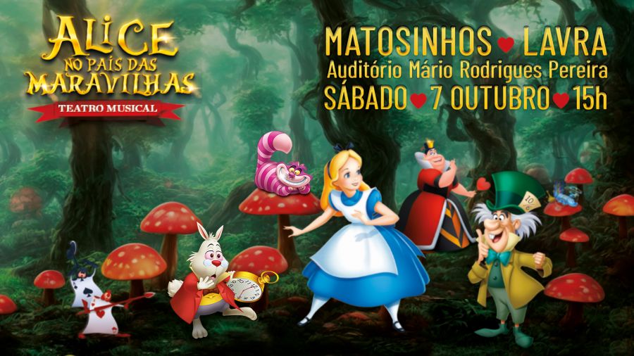 Alice no País das Maravilhas - Teatro Musical