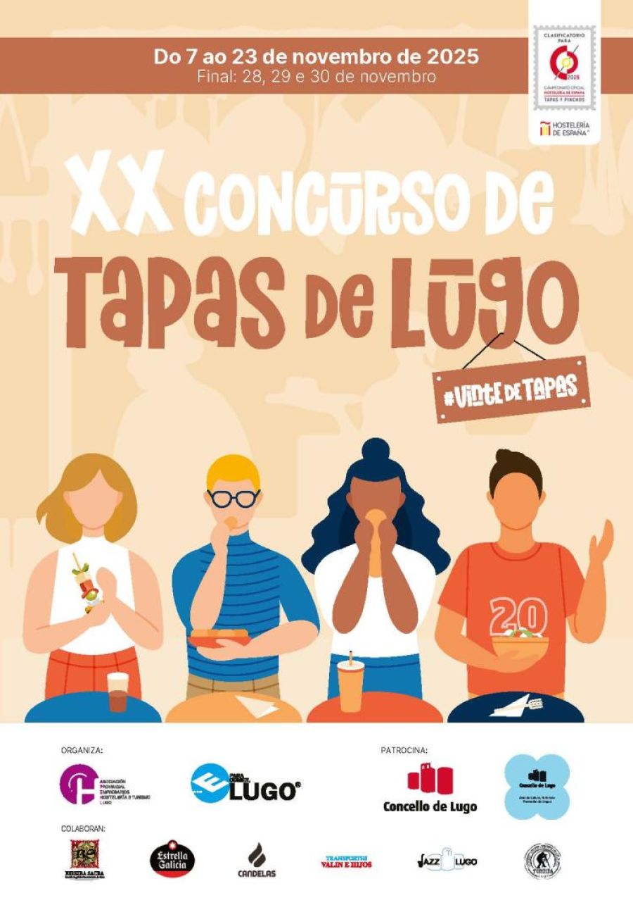 XX Concurso de Tapas de Lugo 2025