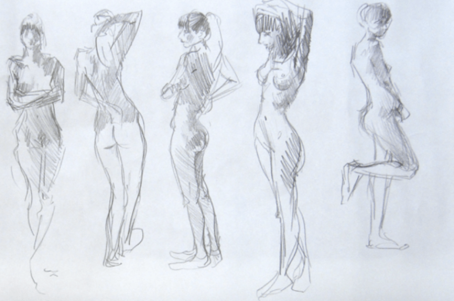 Life Model Drawing