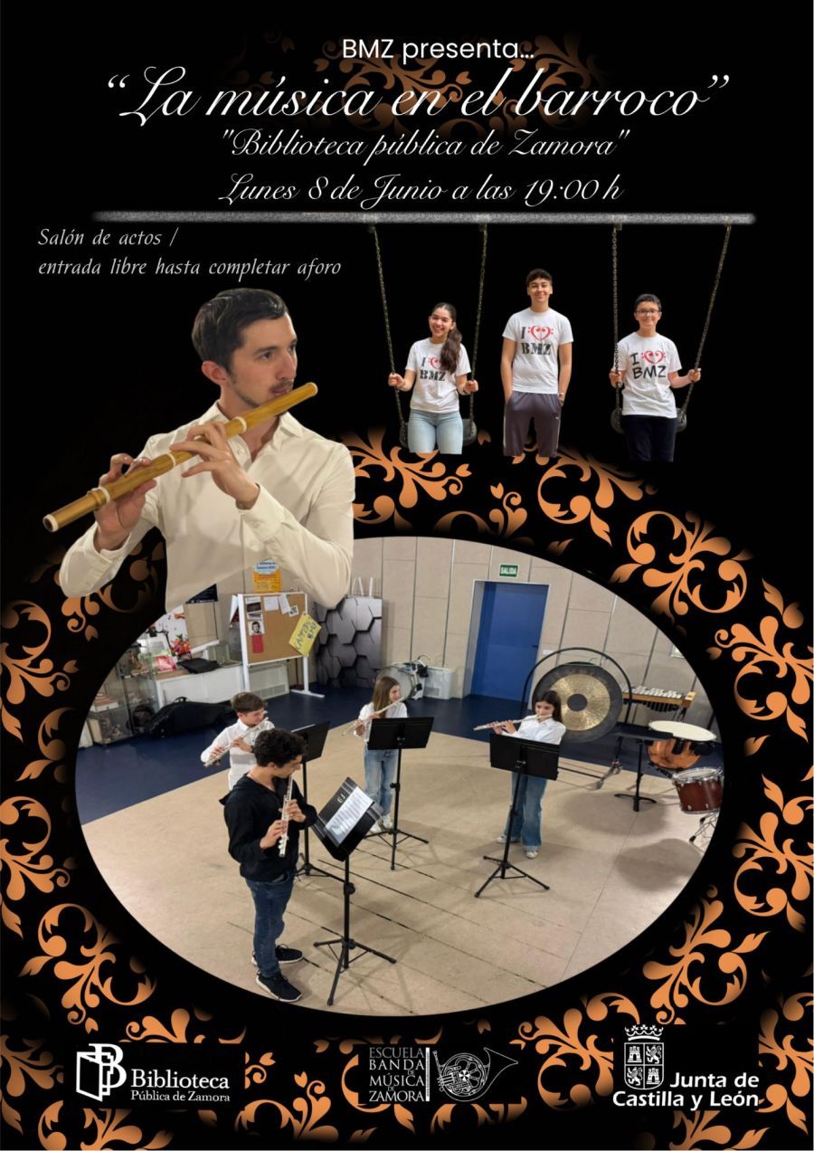 'La música en el barroco', presenta la Banda de Música de Zamora