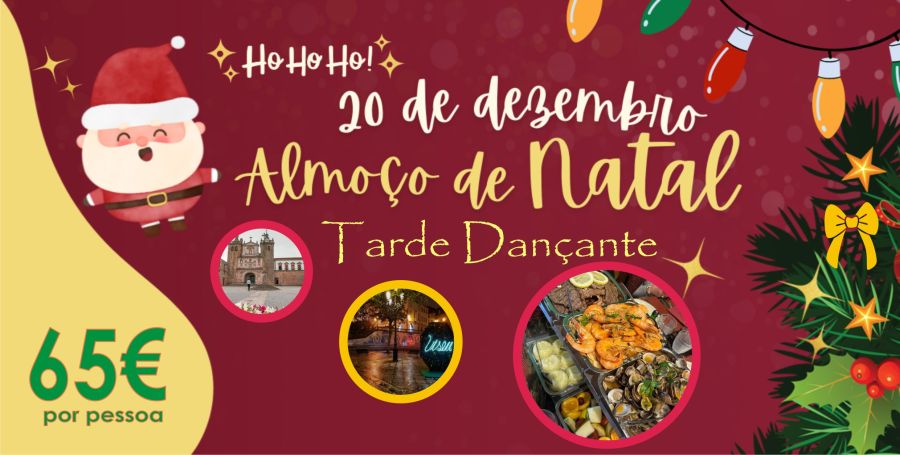 ALMOÇO DE NATAL - TARDE DANÇANTE