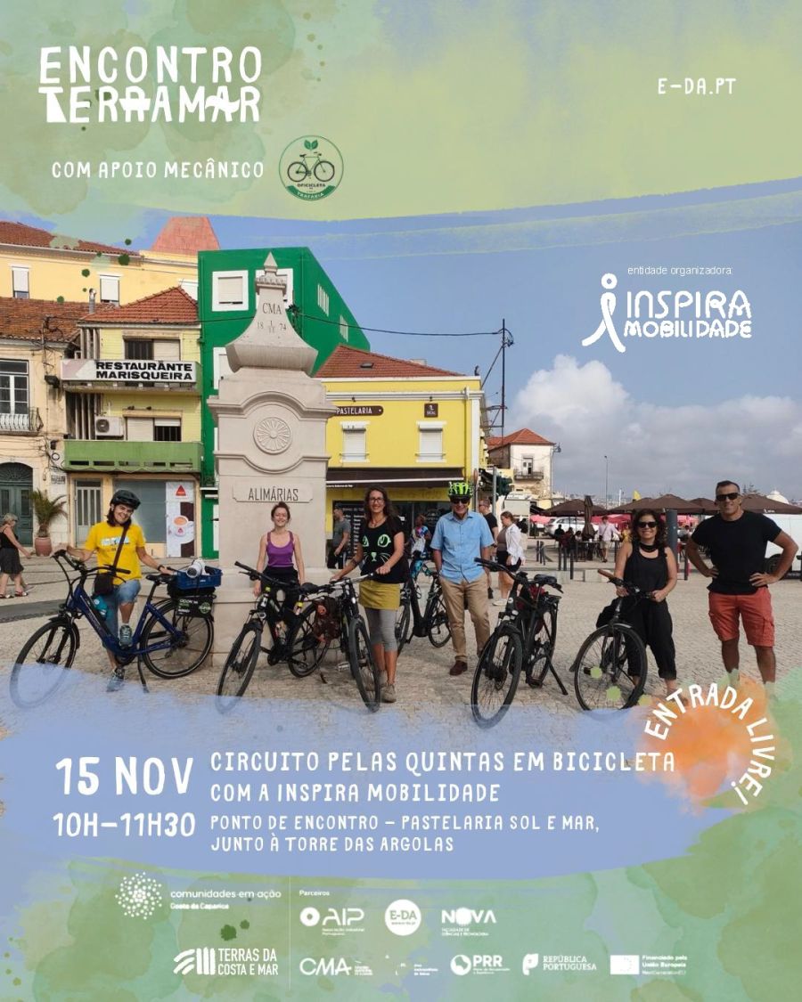 Passeio em bicicleta e Roda de conversa sobre mobilidade sustentável