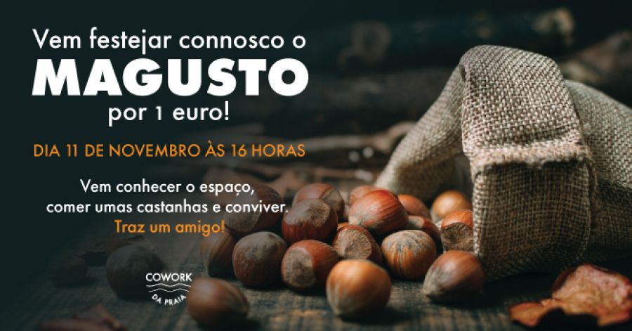 Magusto no Cowork da Praia