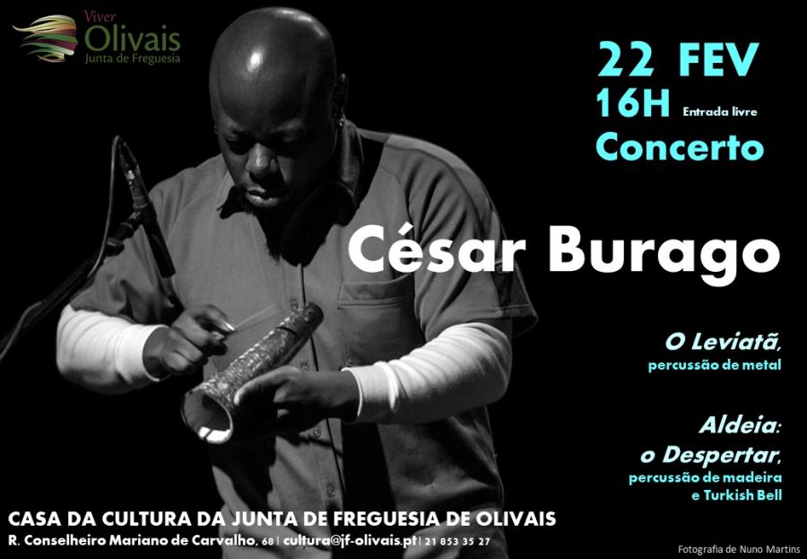 Concerto de pecurssão de César Burago 