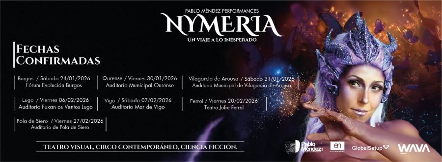 Nymeria , la nueva producción de Pablo Méndez Performances, llega a Ourense