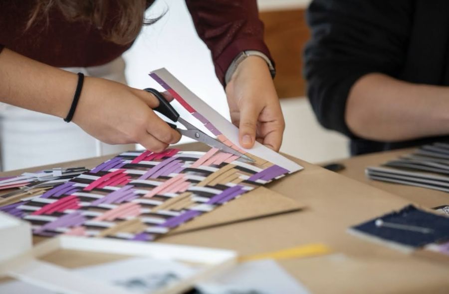 TECELAGEM EM PAPEL | TEXTURAS DA ÁSIA