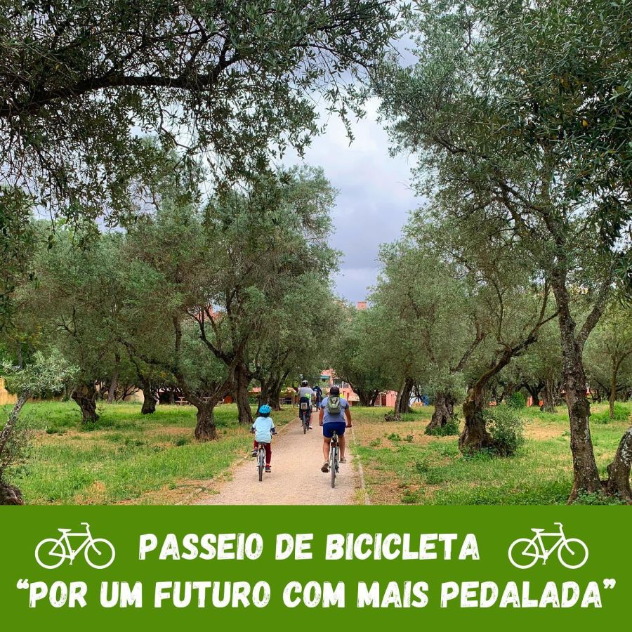 “POR UM FUTURO COM MAIS PEDALADA” - PASSEIO DE BICICLETA 