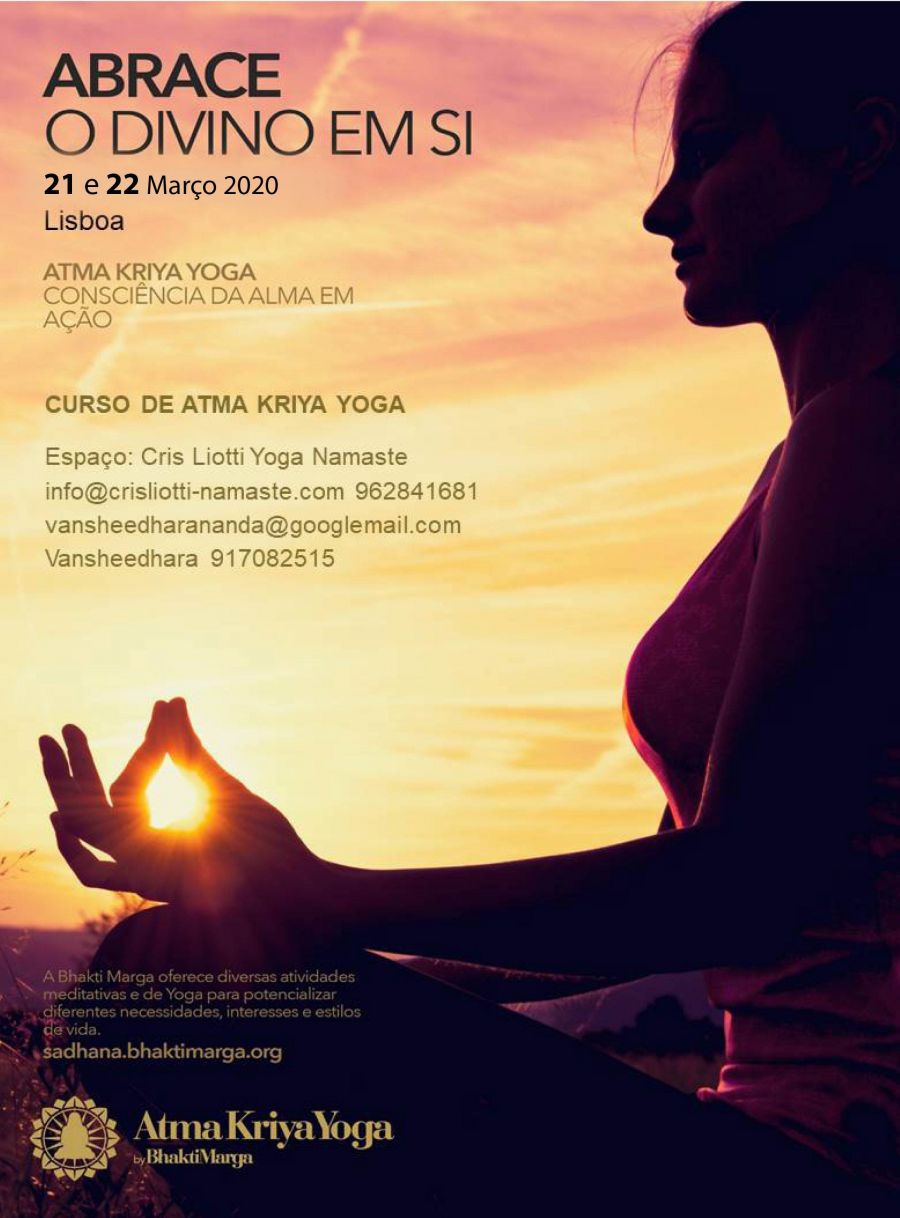 Curso Atma Kriya Yoga | Lisboa