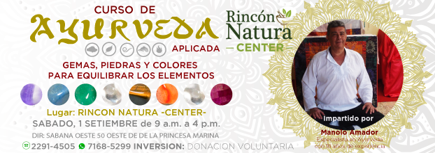 Ayurveda aplicada, gemas, piedras y colores para el equilibrio