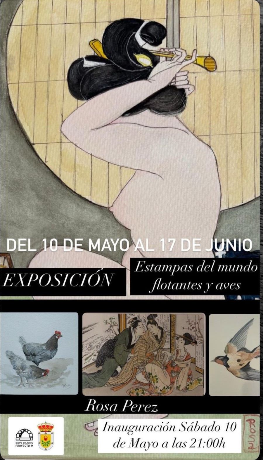 EXPOSICIÓN | Estampas del mundo flotantes y aves