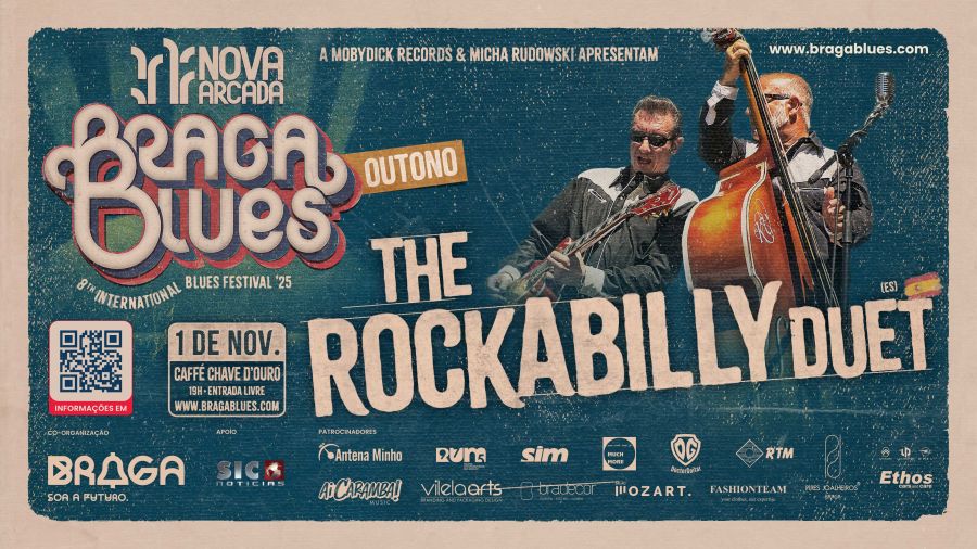 Rockabilly Duet - Festival Nova Arcada Braga Blues - Caffé Chave D'ouro 
