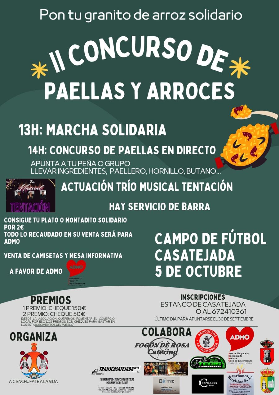 II concurso de paellas y arroces