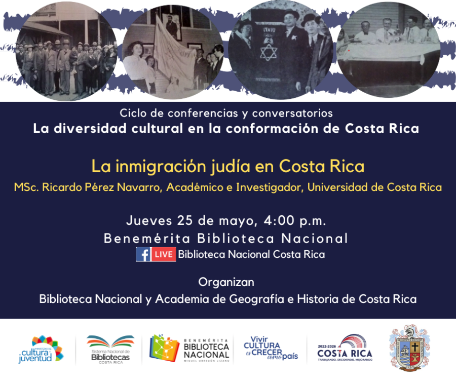Conferencia. La inmigración judía en Costa Rica