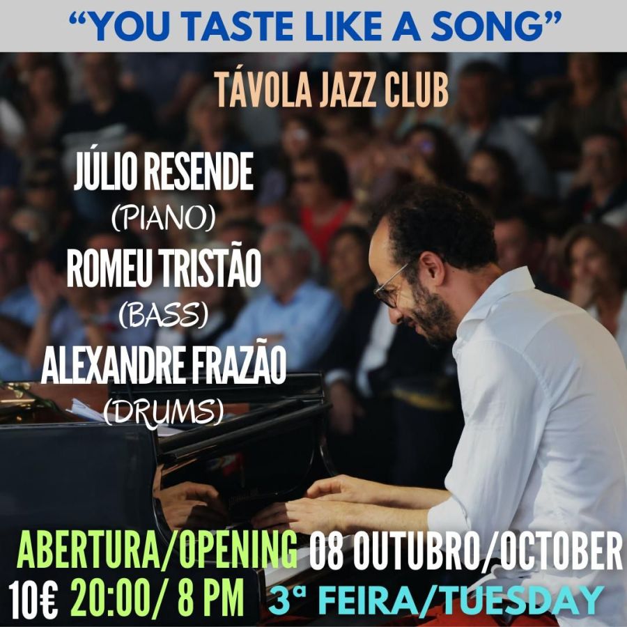 'You Taste Like a Song' - Live Jazz no Távola Jazz Club