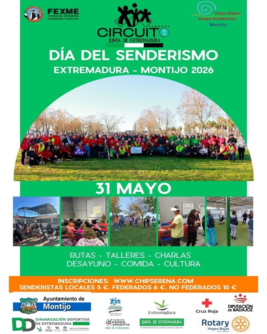 Día del Senderismo de Extremadura 2026