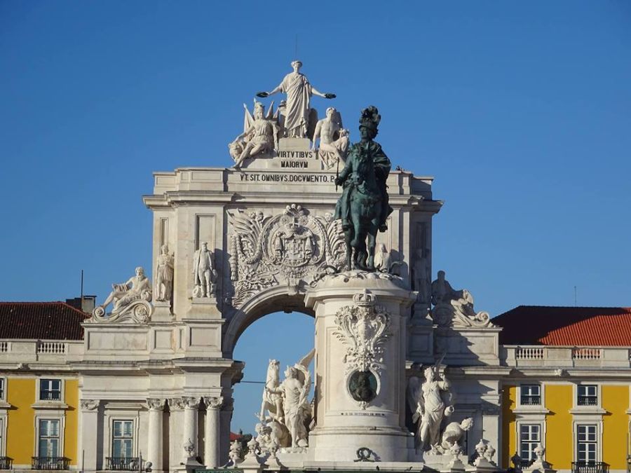 Roteiro Lisboa Iluminista e Pombalina, Simbolismo na Reconstrução