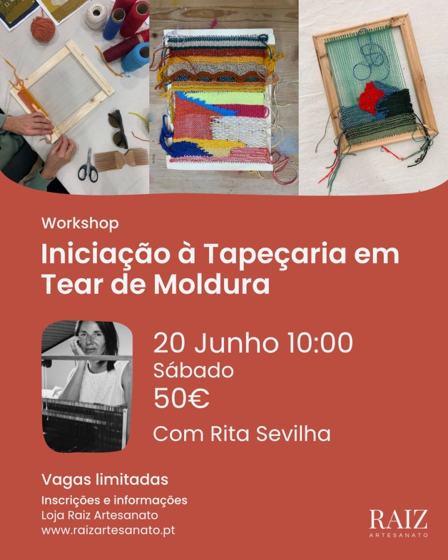 Iniciação à Tapeçaria em Tear de Moldura