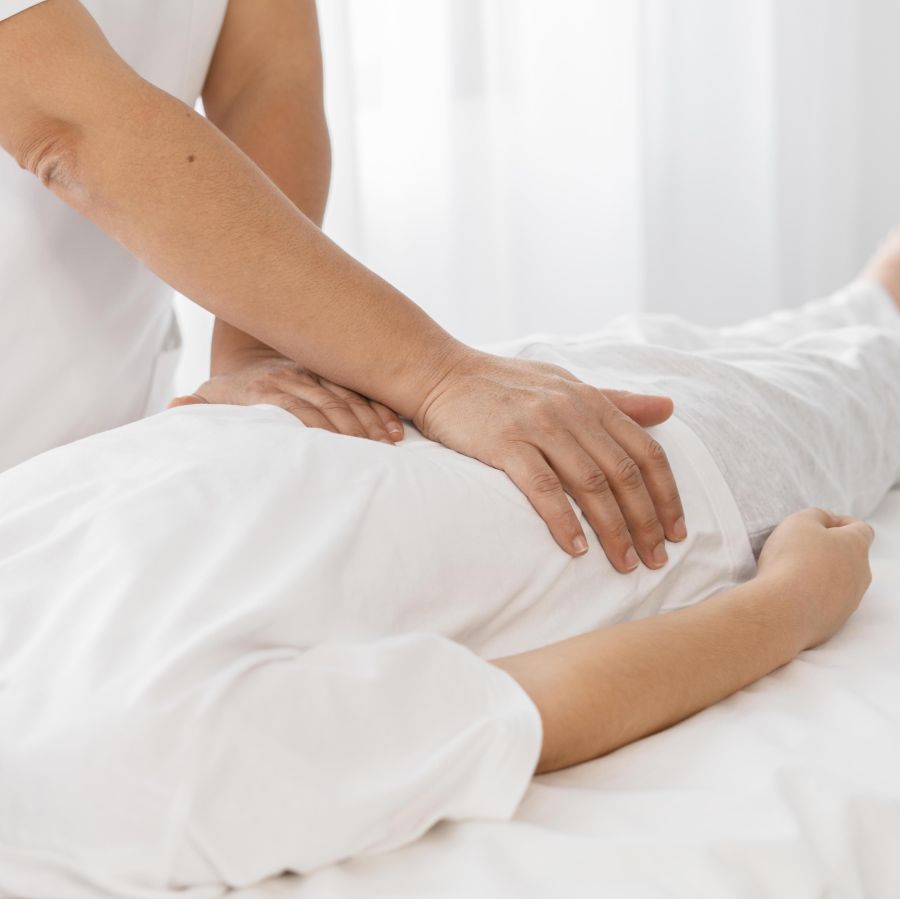 Massagem para relaxar em dezembro