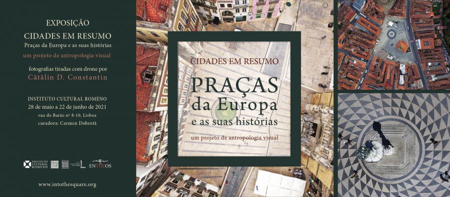 Exposição 'Cidades em resumo. Praças da Europa e as suas histórias. Um projeto de antropologia visual'