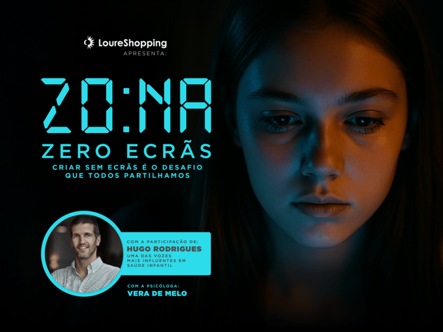  Hugo Rodrigues, pediatra, e Vera de Melo, psicóloga clínica, em conversa no dia 04 de outubro no LoureShopping