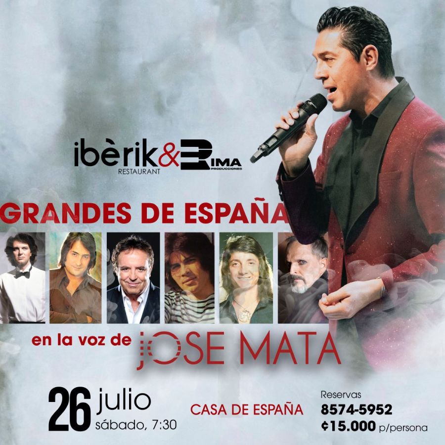 Grandes de España en la voz de José Mata