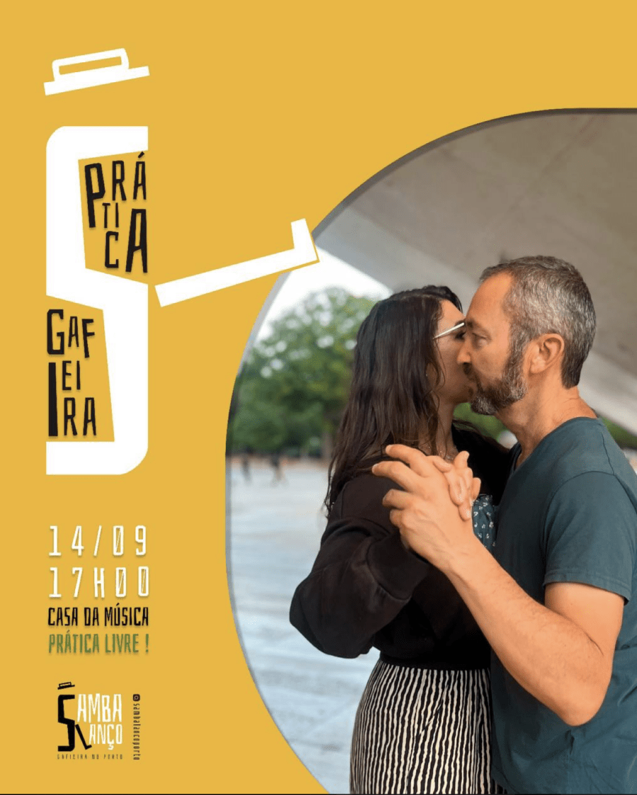 Prática livre de samba de gafieira