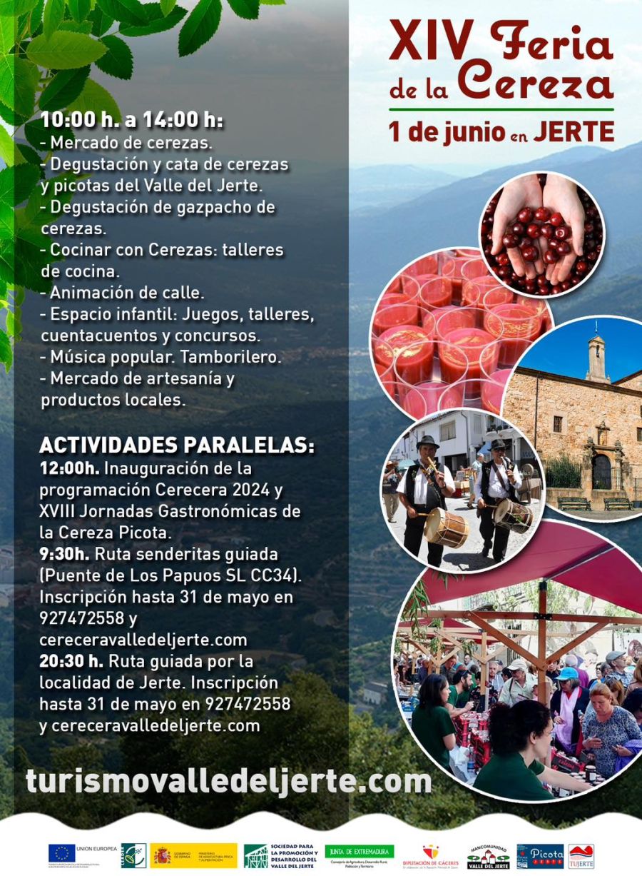  XIV FERIA DE LA CEREZA EN EL VALLE DEL JERTE 2024